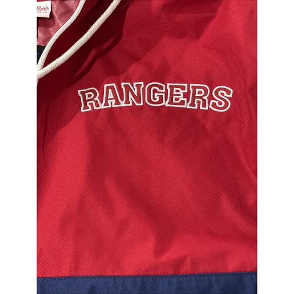 New York Rangers Mitchell & Ness Windbreaker NWT Vintage Logo NHL Medium - Picture 3 of 12